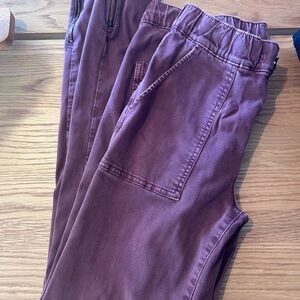 American Eagle Outfitters Maroon Pants